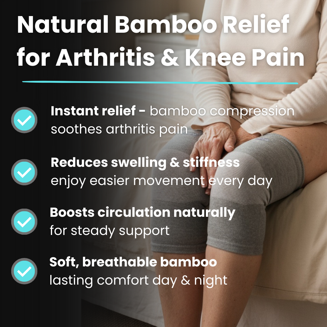 PureCompress™ Extra-Wide Bamboo Knee Sleeve