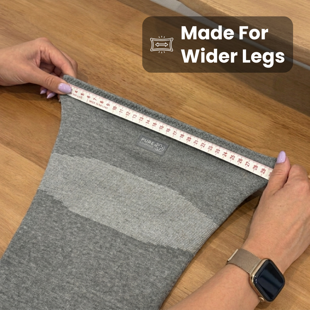 PureCompress™ Extra-Wide Bamboo Knee Sleeve