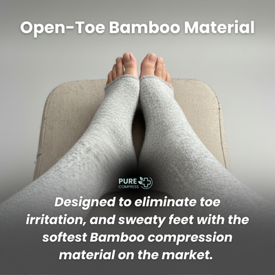 Premium Anti-Fatigue Bamboo Footsleeves