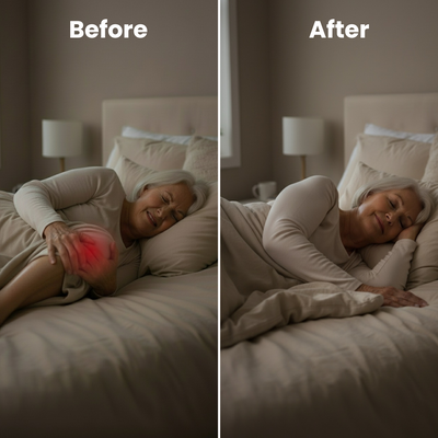 Bamboo Compression Knee Sleeve for Night Pain