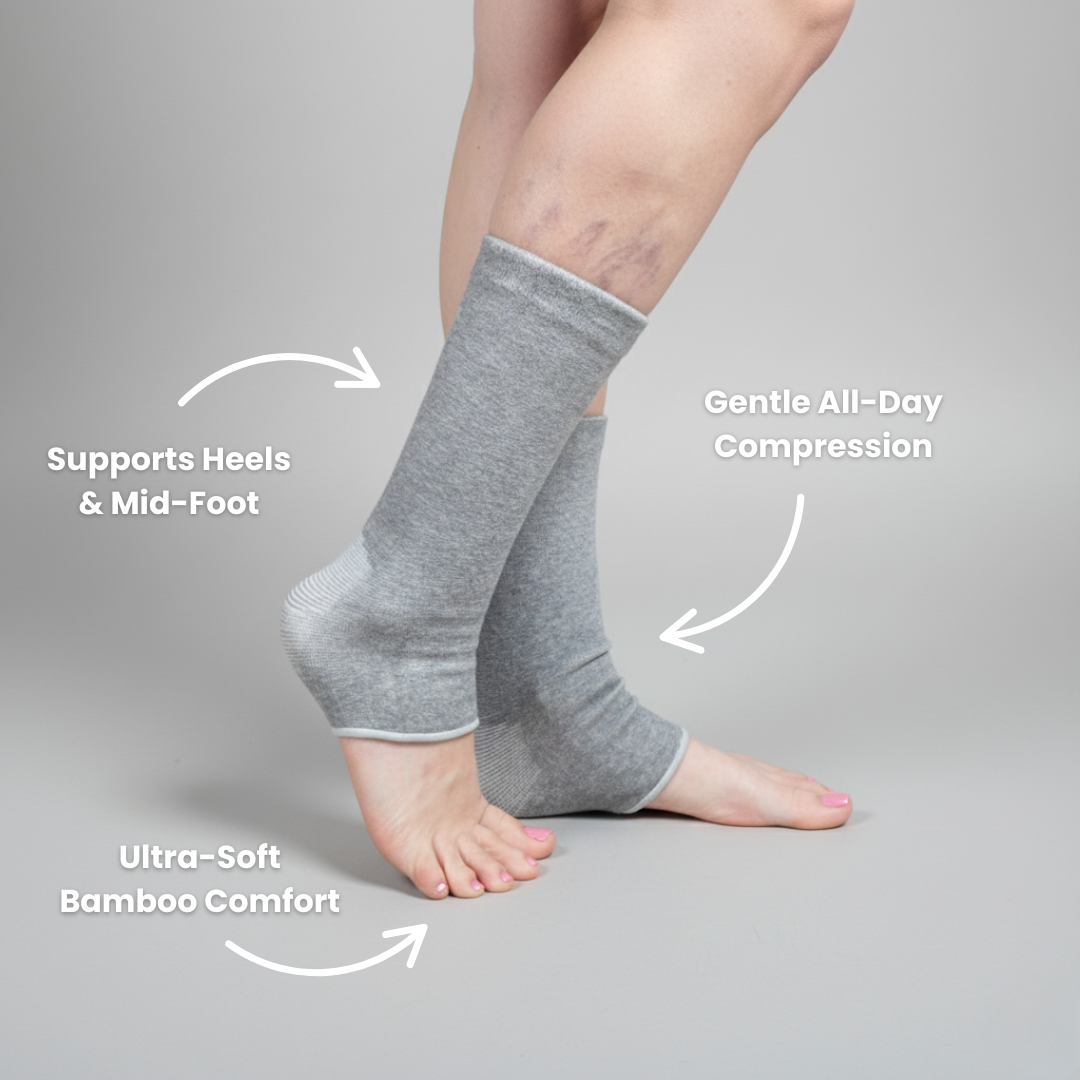 Premium Anti-Fatigue Bamboo Footsleeves